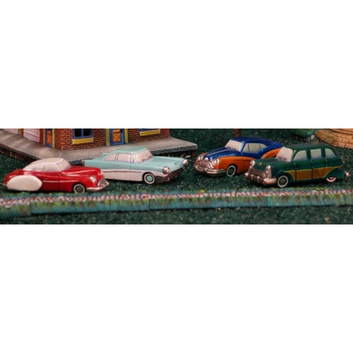Plaster Molds - Set of 4 - 1950’s Cars